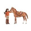 Breyer Classics 1:12 Lisa and Prancer Gift Set