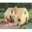 Breyer Traditional 302: Deluxe Wood Barn, 1:9 Scale 