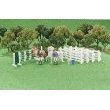 Breyer Stablemates 5501: Jump Off Carole & Starlight Play Set, 1:32 Scale