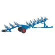 Bruder 02250: Lemken Semi Mounted Reversible Plow, 1:16 Scale