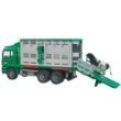 Bruder 02749: MAN Cattle Transportation Truck with 1 Cow or Bull, 1:16 Scale with 1 Cow