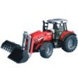 Bruder 02042: Massey Ferguson 7480 Tractor, 1:16 Scale with Frontloader