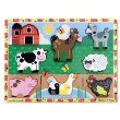 Melissa & Doug Farm Wooden Chunky Puzzle