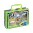 Papo 33007: Mini Farm Animals in a Tin Case (Set of 7)