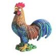 Schleich 13127: Colorful Rooster, Standing Crowing