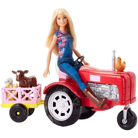 Barbie Tractor