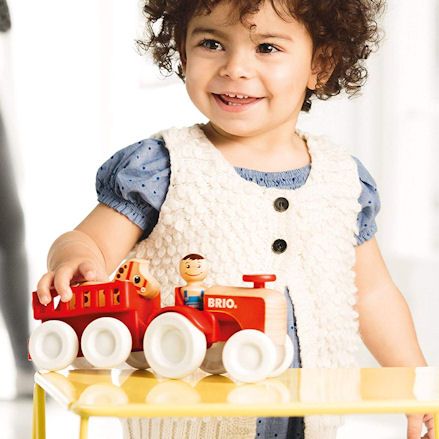 Brio Farm Tractor, child playing