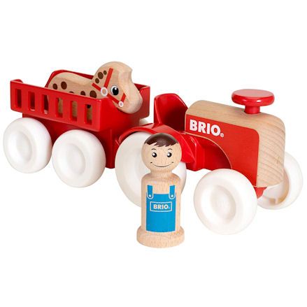 Brio Farm Tractor Set