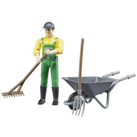 Bruder Farmer, raking