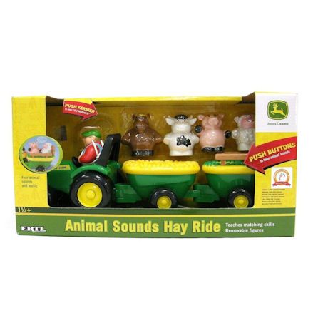 Ertl Animal Sounds Hay Ride, box