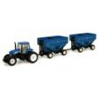 Ertl New Holland T8030 Tractor with Wagons
