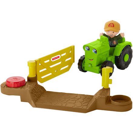 Fisher-Price DWC32 Little People Helpful Harvester Tractor