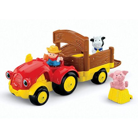 Fisher-Price X0018: Little People Tow n Pull Tractor