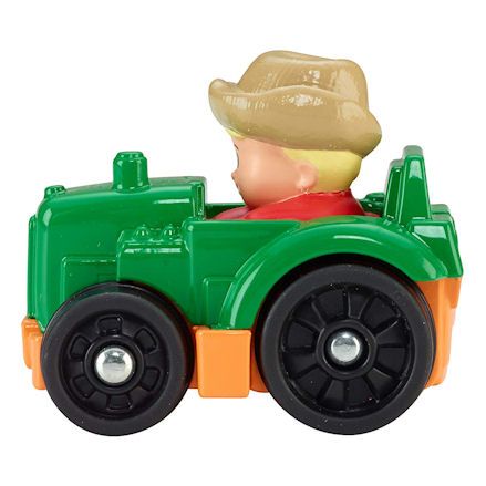 Fisher-Price CDH48 Little People Wheelies Tractor, Left Side