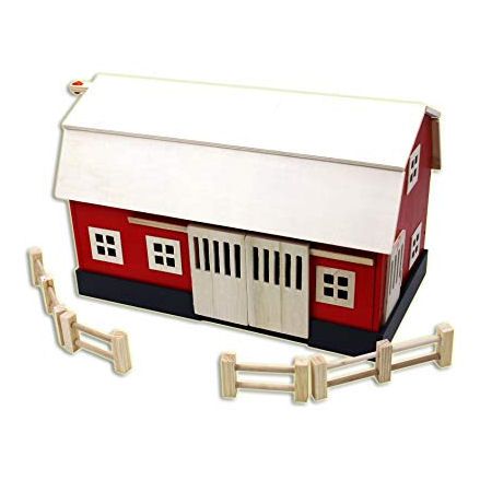 Homewear Wooden Big Red Barn