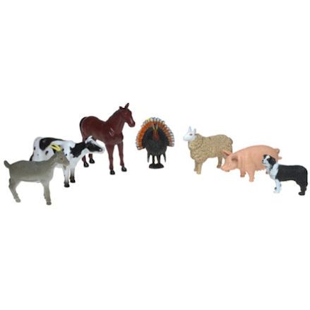  Melissa & Doug Fold and Go Wooden Barn With 7 Animal Play  Figures - Farm Animals Portable Toys For Kids And Toddlers Ages 3+ :  Melissa & Doug: Everything Else