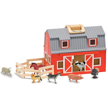 Fold and Go Wooden Barn, Animals