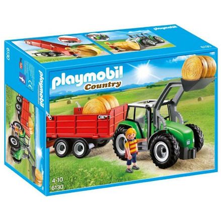 Playmobil Tractor, boxed