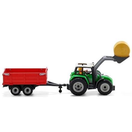 Playmobil Tractor, profile shot