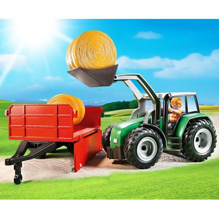 Playmobil 6130: Tractor with Trailer