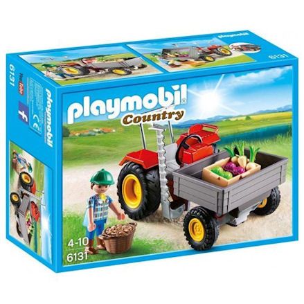 Playmobil Tractor, boxed