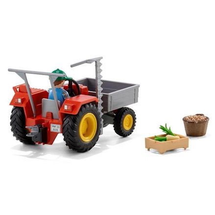 Playmobil Tractor, rear view