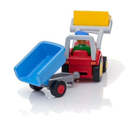 Playmobil Tractor, trailer