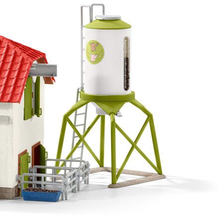 Schleich Feed Silo with Barn