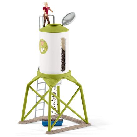 Schleich Feed Silo, functions