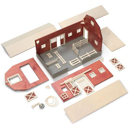 Schleich Big Red Barn, Assembly