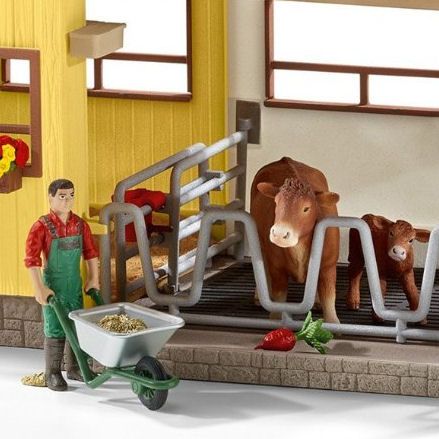 Schleich Farm Barn, Cows