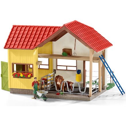 Schleich Farm Barn with Animals